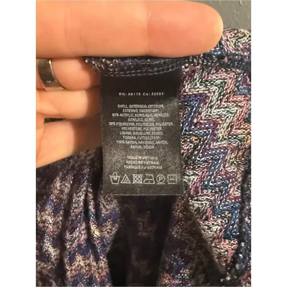 Anthropologie Maeve Knit Drop Waist Midi Dress Size L